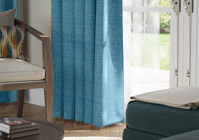 Jakarta, Blue Jay - Made to Measure Curtains - Image 5